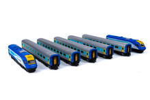 Gopher Models N Scale New South Wales XPT 7pc Set Countrylink Blue (With Logo) Livery (2000/2006)