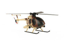 MD500 Scale 250 Flybarless Helicopter with 6 Axis Stabilisation and Altitude Hold (military)