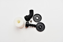C.Y 1/10 air filter (Black) + black elbow