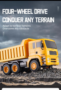 Huina 1/18 6CH RC Dump Truck