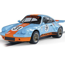 SCALEXTRIC 1/32 PORSCHE 911 CARRERA RSR 3.0 - GULF EDITION SLOT CAR