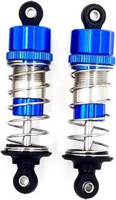 MJX Oil Filled Metal Shock Set Front (Blue) [16510]