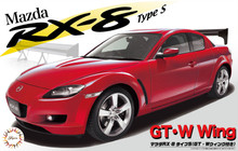 Fujimi 1/24 Mazda RX-8 Type S (w/GT W Wing) [ID-326] Plastic Model Kit