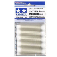 TAMIYA CRAFT COTTON SWAB ROUND SMALL (50PCS)