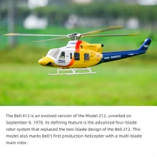Flywing Bell412 GPS 6Ch RC Helicopter RTF