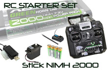 Tamiya RC Starter Set "Stick NiMH 2000"