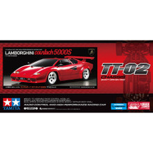 TAMIYA RC 1/10 LAMBORGHINI COUNTACH 5000S (TT02)