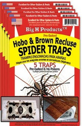 BigH ProductsTM Hobo & Brown Recluse Spider Trap - 5 Package Special