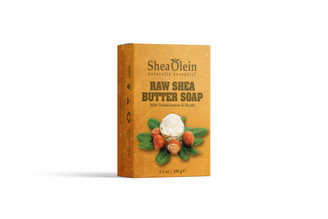Raw Shea Butter Soap with Frank & Myrrh
