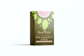 Pink Grapefruit and Basil Essential Oil Luxury Bar Soap