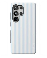 Galaxy S25 Blue Stripes Case