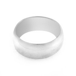 Sterling Silver 8 mm Wide Band Ring