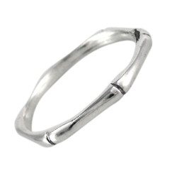 Sterling Silver Bamboo Ring