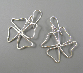 Sterling Silver Wildflower Earrings