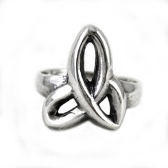 Sterling Silver Trinity Ring