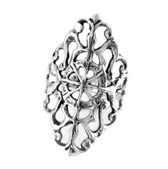 Sterling Silver Romantic Ring