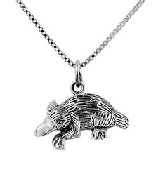 Sterling Silver Duck-Billed Platypus Necklace
