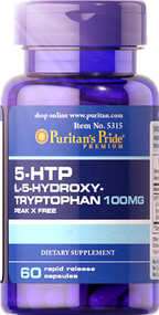 Item #5315 / 5-HTP 100 mg 60s / 5-羥基色胺酸 100 毫克 60粒 
