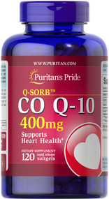 Item # 13339 / Co Q-10 400 mg 120s /  輔酶Q-10 400 毫克 120粒