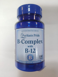 Item # 194 /Vitamin B-Complex and Vitamin B-12 180s / 維他命B雜及維他命B12 180粒