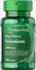 Item # 3201 / High Potency Selenium 200 mcg 100s / 高效硒片 200微克 100粒