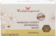 Item # 20091 / Manuka Honey Artisanal Soap-Oatmael  / 麥盧卡蜂蜜手工皂-麥片113g(4oz)