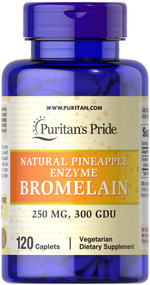 Item #7412 / Natural Pineapple enzyme BROMELAN  120s / 菠蘿酵素120粒
