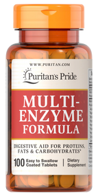 Item # 10332 / Multi Enzyme Formula 100s/ 綜合消化酶100粒 [EXP 有效日期 12/2025]