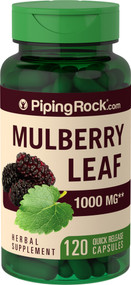 Item # P8920 / Mulberry Leaf, 1000 mg, 120 Quick Release Capsules / 桑葉1000毫克 120粒