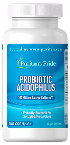Item #2610 /NEW FORMULA- PROBITIC ACIDOPHILUS (100 million) 100 tablets / 新配方- 益生菌配方 (1億) 100粒(EXP有效日期 4/2026)