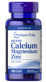 Item 4290 / Chelated Calcium, Magnesium, Zinc 100s / 螯合鈣鎂鋅 100粒