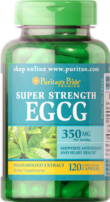 Item #18168 /Super Strength EGCG / 超級強效兒茶素EGCG (綠茶精華) 120粒