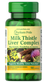 Item #26095 / Milk Thistle Liver Complex 90s / 奶薊肝複合配方90粒 