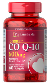 Item # 30454 / Q-SORB™ CO Q-10 600 mg 60s / Q-SORB™ 輔酶Q-10 600 毫克 60粒