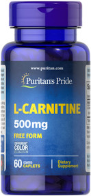 Item #1684 /  L-Carnitine 500 mg 60s 左旋肉鹼  500 毫克 60粒 