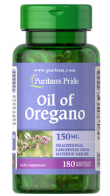 Item #71258 / Puritan's Pride Oil Of Oregano 150 mg 180s / 牛至油150毫克180粒[EXP 有效日期 10/2026] 