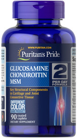 Item #17895 / Glucosamine, Chondroitin & MSM 2 per day formula  90s / 葡萄糖胺、軟骨素、MSM 每日2粒配方 90粒