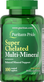 Item # 5580 / Super Chelated Multi Mineral 100s / 超級螯合多種礦物質100粒