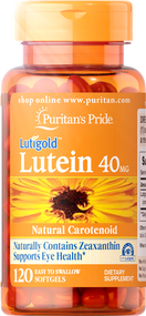 Item # 70926 / Lutigold™ Lutein 40 mg with Zeaxanthin 120s / Lutigold™葉黃素 40毫克 (含玉米黃素) 120粒
