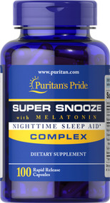 Item # 10352 / Super Snooze with Melatonin 100s  Super Snooze 褪黑激素配方100粒