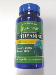 Item # 12880 / L-Theanine 200 mg 60s  L-茶氨酸 200毫克60粒 