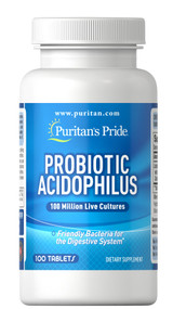 Item #2610 /NEW FORMULA- PROBITIC ACIDOPHILUS (100 million) 100 tablets / 新配方- 益生菌配方 (1億) 100粒(EXP有效日期 4/2026)