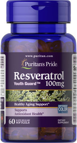 Item # 18057 / Resveratrol 100 mg 60s /  白藜蘆醇100毫克60粒