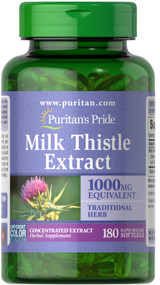 Item #1946 / Milk Thistle 奶薊(水飛薊素) 1000 毫克 180粒