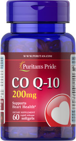 Item # 2092 / Co Q-10 200 mg 60s  輔酶Q-10 200 毫克 60粒