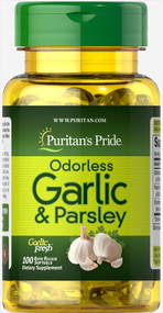 Item #2850 / Odorless Garlic & Parsley 100s /  無臭大蒜及西芹100粒