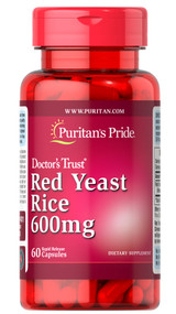 Item # 6211 / Puritan's Pride Red Yeast Rice 600 mg 60s / 紅麴米600毫克60粒