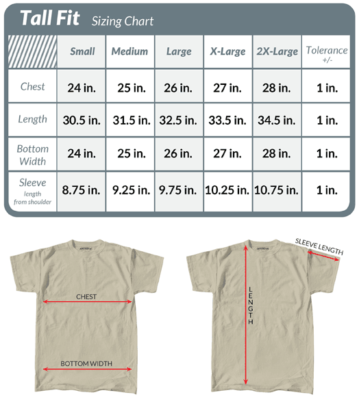 27 Oversized T Shirt Size Chart Konsep Terkini 