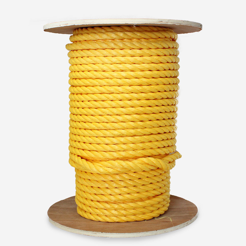 Twisted Polypropylene Rope 3/4 Inch - Hercules Bulk Ropes