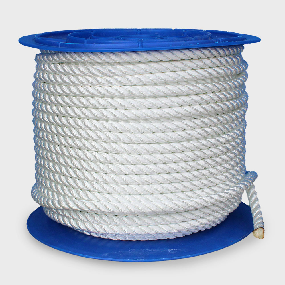 Twisted Nylon Rope 1-1/2 Inch - Hercules Bulk Ropes